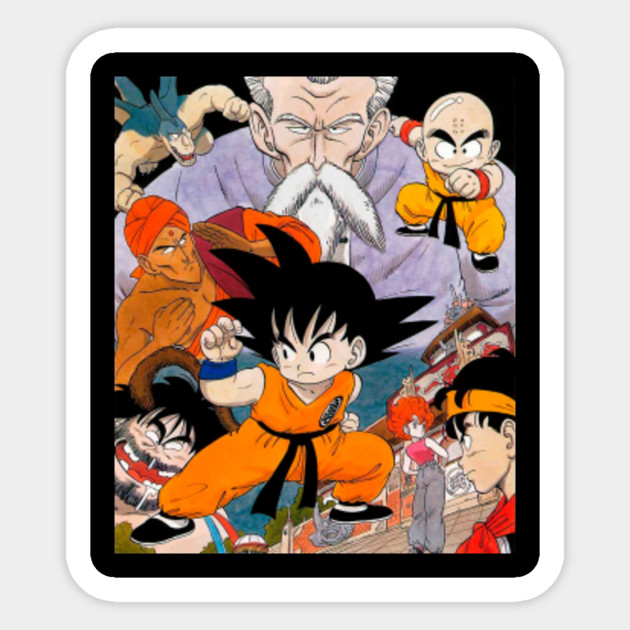 World Martial Arts Tournament Dragon Ball Sticker Teepublic