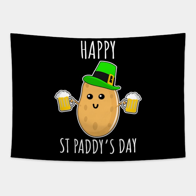 Happy St Paddy's Day Tapestry by LunaMay