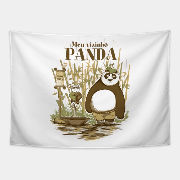 Meu Vizinho Panda Tapestry by RedBug01