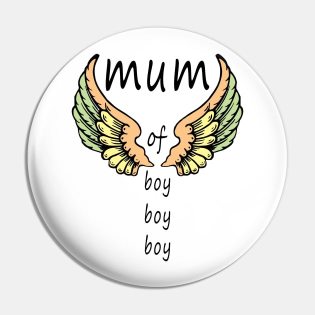 mum of boys Pin by H&G