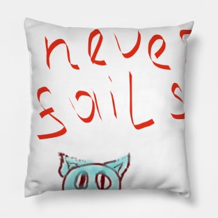 Love never fails Pillow