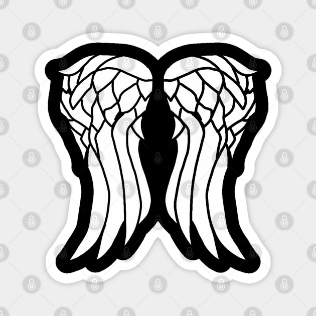 daryls wings Magnet by tiffytiff