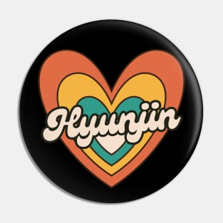 Retro Love Hyunjin SKZ Pin