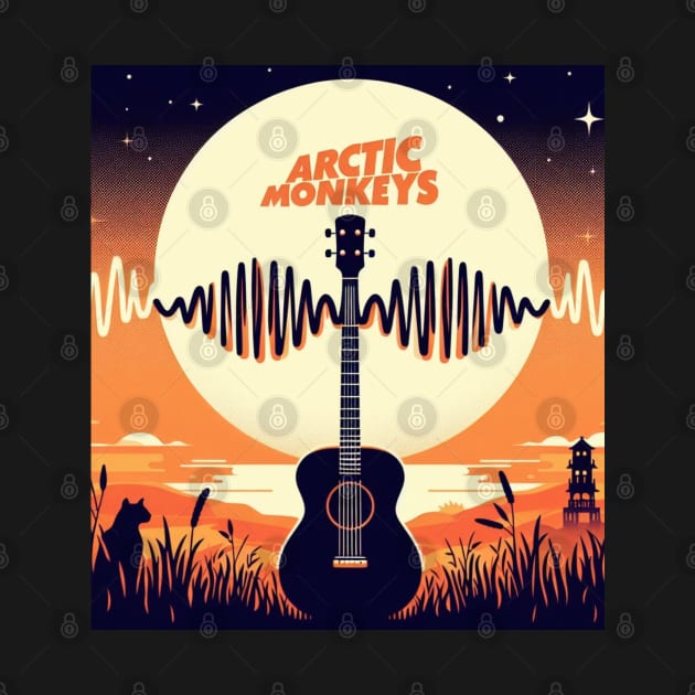 Arctic Monkeys Guitar Wave by DarkWave