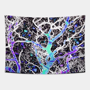 purple Tree 7 Tapestry