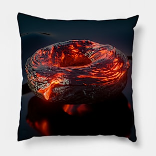 Lava Donut Pillow