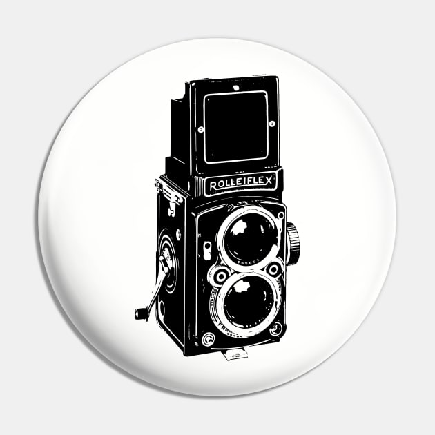 Vintage Camera Pin by chris@christinearnold.com