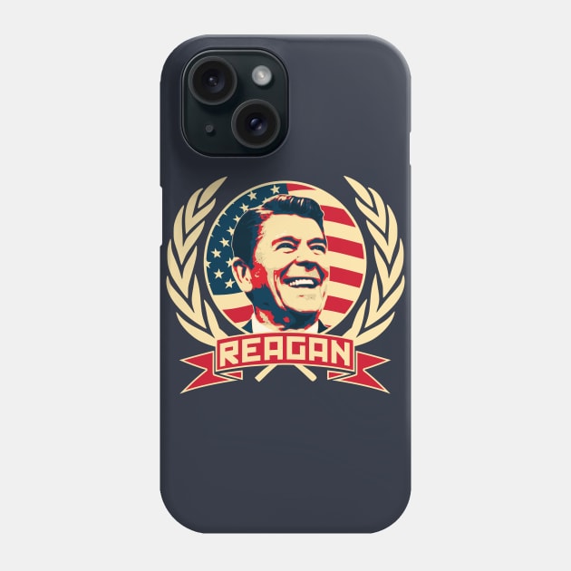 Ronald Reagan Phone Case by Nerd_art