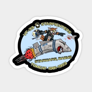 VF-33 Starfighters Nose Art Variation Magnet