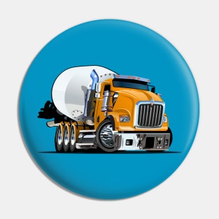 Cartoon Mixer Truck Pin