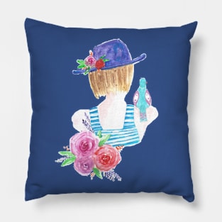 Summer girl Pillow