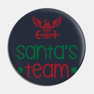 Best Gift for Christmas - U.S. Navy Santa's Team Pin