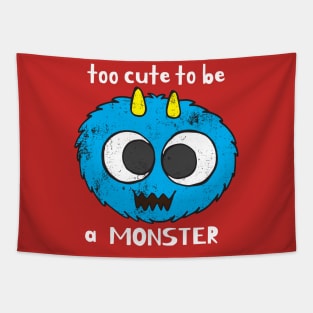 To Cute To Be A Monster Tapestry