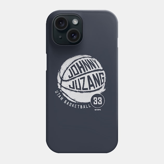 Johnny Juzang Utah Basketball Phone Case by TodosRigatSot