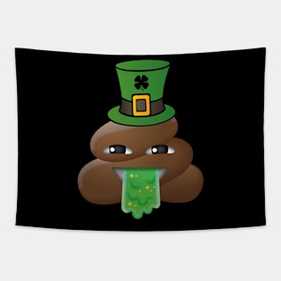 Leprechaun Poop Funny St Patricks Day Tapestry