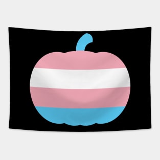 Halloween Pumpkin LGBT Flag Transgender PRIDE Tapestry