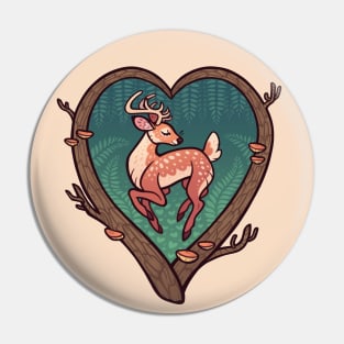 Heart of the Forest Pin