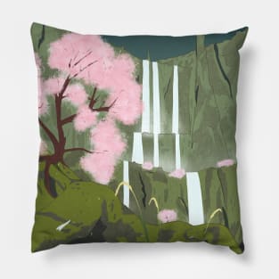 Black Garden Pillow