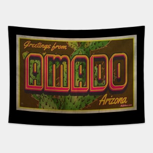 Greetings from Amado, Arizona Tapestry