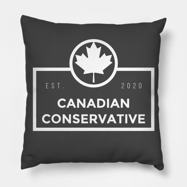 Canadian Conservative V1 Pillow by Canadian Conservative