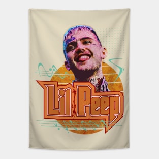 Lil Peep \ Hip Hop \ Retro Art Tapestry