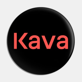 Kava Cryptocurrency Pin