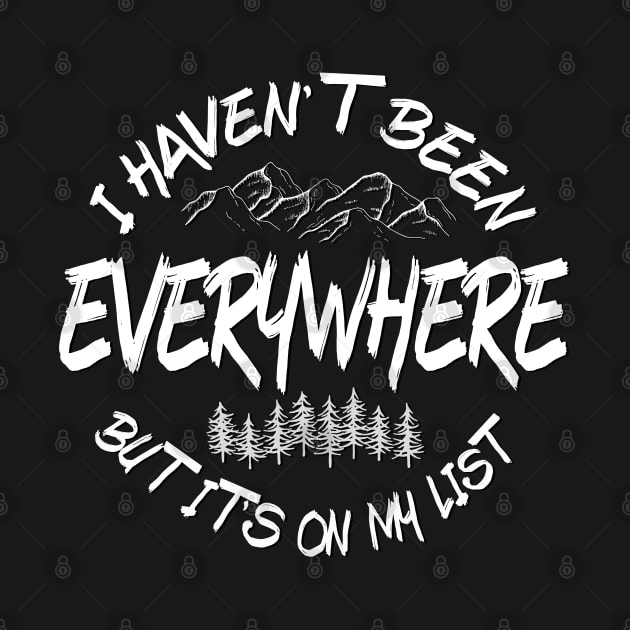 I haven't been everywhere but it's on my list by BoogieCreates