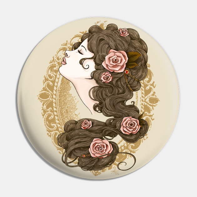 The lady of roses Pin by Solangescf