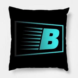 Letter B beautiful letters Pillow