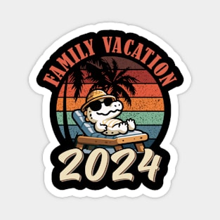 Family vacation 2024 Magnet