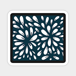 blossom (blue) Magnet