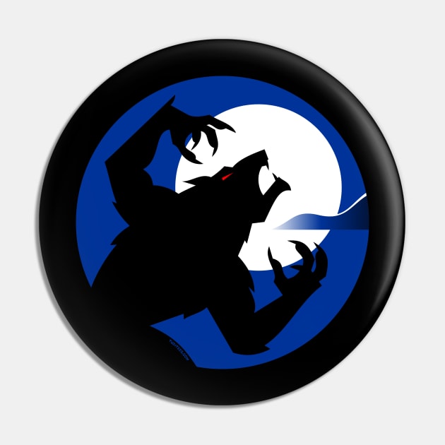 Werewolf Pin by tuditees