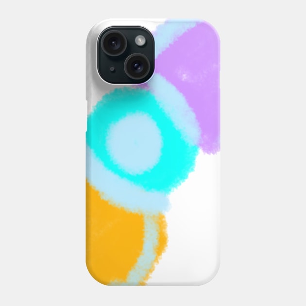 Colorful watercolor abstract texture Phone Case by Artistic_st