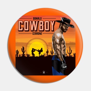 Cowboy Cerrone Sunset Pin