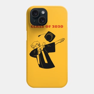 Class of 2020 Graduation Dabbing Boy Phone Case