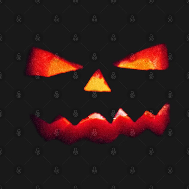 Pumpkin face Halloween by Egit