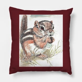 Chip Chipmunk Pillow