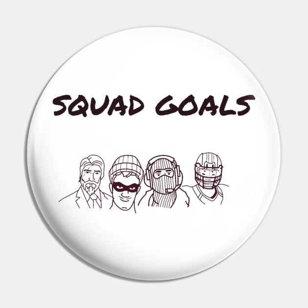 Squad goals/gaming meme #1 Pin by GAMINGQUOTES