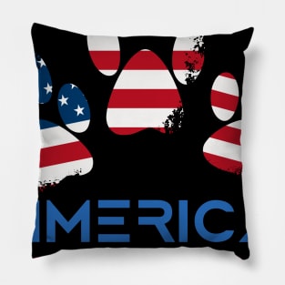 America 4th of july ..independence day celebration. Pillow