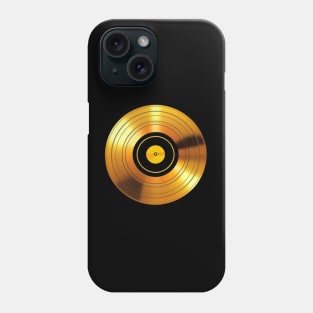 Gold Platinum Vinyl Phone Case