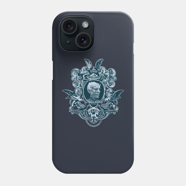 The White King Crest Phone Case by nerdgonalley