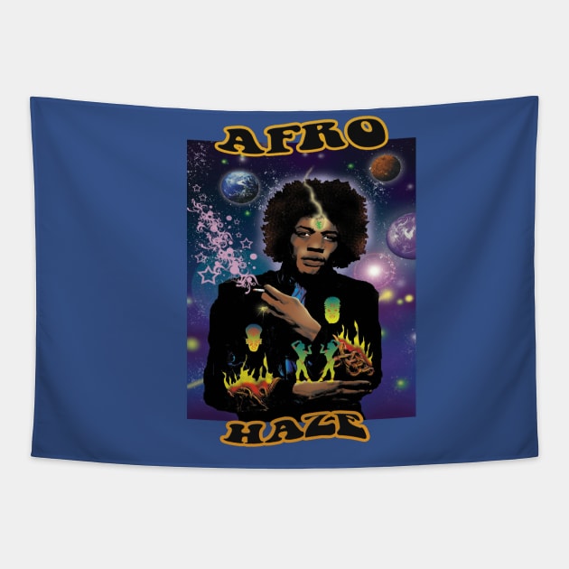 Afro Haze Tapestry by Winston5