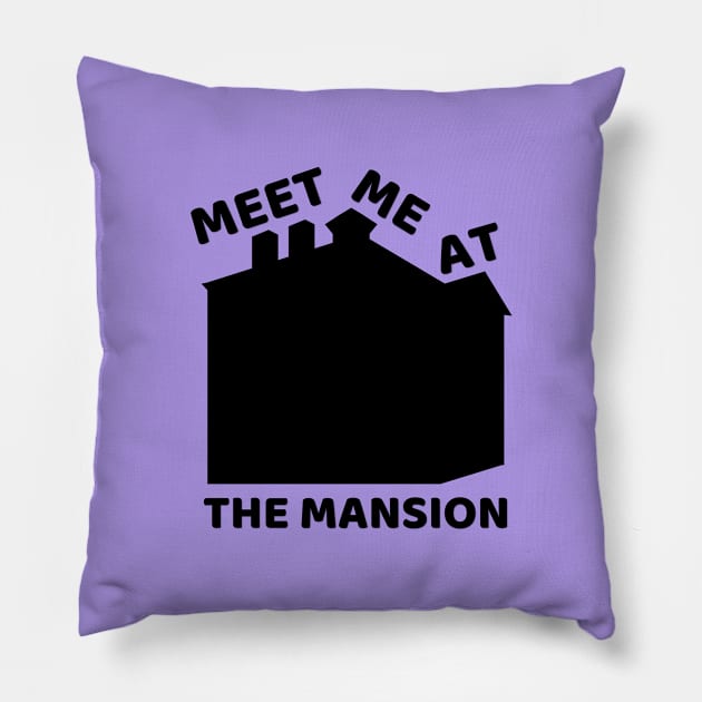 Meet Me At the Mansion Pillow by duchessofdisneyland