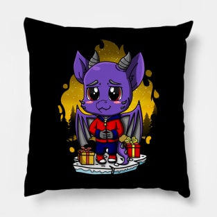 Zent the Dragon (Christmas) Pillow