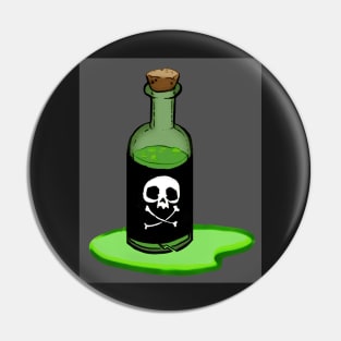 Poison Bottle Pin