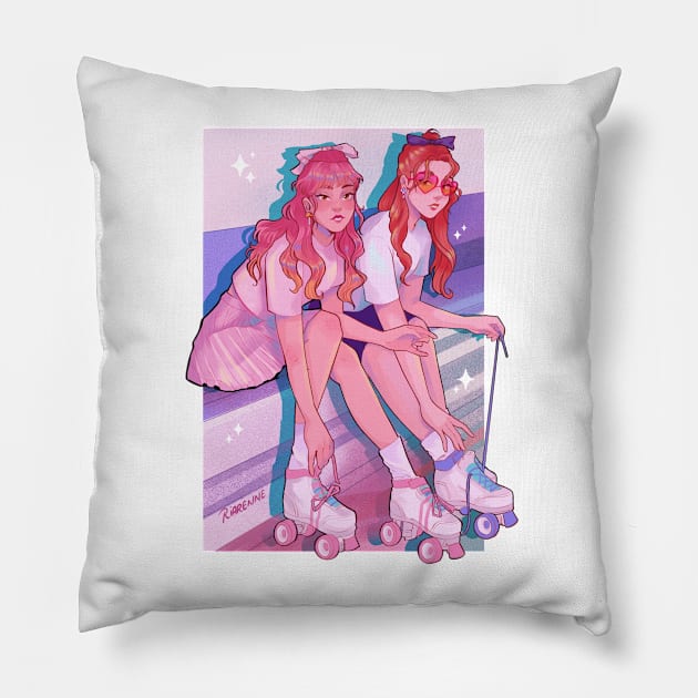 RollerBabes🛼 Pillow by Riarenne