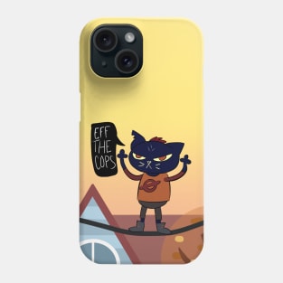 Night in the Woods "Eff the Cops" Phone Case