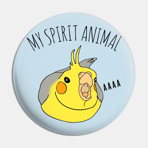 my spirit animal is an angry cockatiel Pin by FandomizedRose