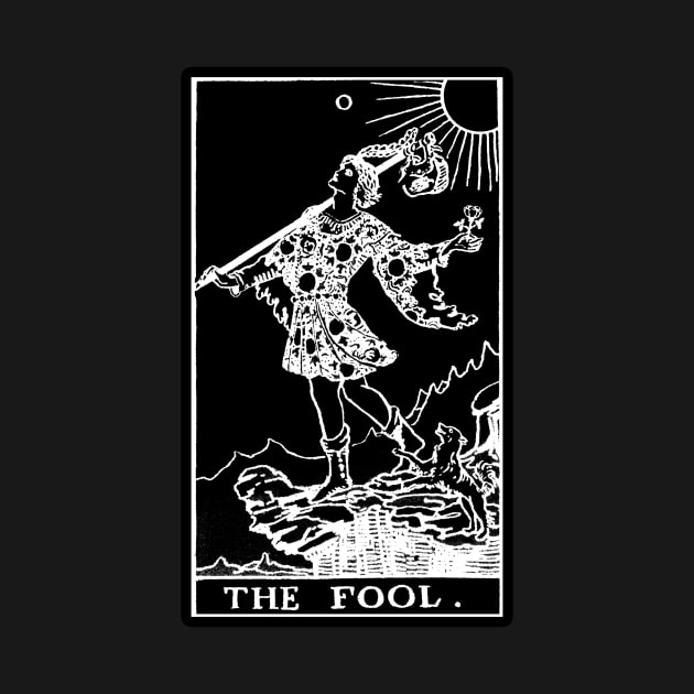 0. The Fool Tarot Card | Obsidian and Pearl by wildtribe