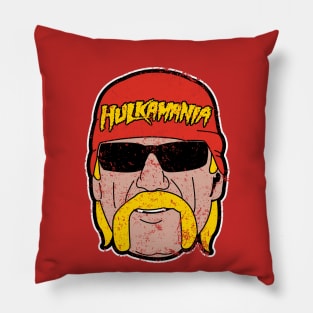 Cracked Hulkamania Pillow